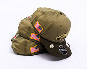 Kappe New Era - NFL25 "Salute to Service" - 9SEVENTY Stretch-Snap - Philadelphia Eagles 