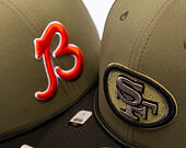 Kappe New Era - NFL25 "Salute to Service" - 9SEVENTY Stretch-Snap - San Francisco 49ers 