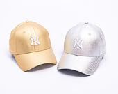 Damen Kappe New Era - MLB Metallic 9FORTY - NY Yankees - Silver