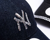 Damen Kappe New Era - MLB Womens Distressed 9FORTY - NY Yankees - Blue