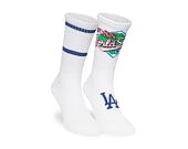 Socken New Era - MLB WS Crew Socks 2pk - LA Dodgers - White