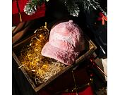 Kappe Reflection Luxury Fuzzy Trucker - Koralle Pink / Weiß