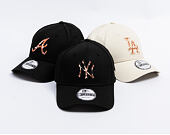 Kappe New Era - Animal Pack 9FORTY MLB Faux Pony Cow Print Infill - NY Yankees