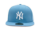 Kappe New Era - MLB 1999 WS 59FIFTY - NY Yankees - Sky Blue / Pink UV