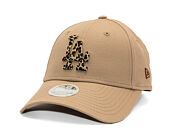 Damen Kappe New Era - MLB Animal Infill 9FORTY - LA Dodgers - Camel