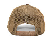 Kappe New Era - Branded Location Patch 9FORTY Trucker - Camel