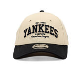 Kinder Kappe New Era - MLB Wordmark 9FORTY M-CROWN - NY Yankees - Cream