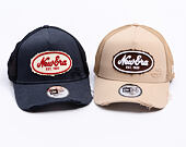 Kappe New Era - Branded Oval Canvas Distress 9FORTY Trucker - Camel