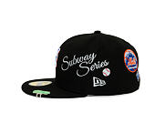 Kappe New Era - MLB IMAGE DROP - Subway Series 59FIFTY - NY Mets - Black