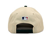 Kappe New Era - MLB Colorblock 9FORTY M-CROWN - Oakland Athletics - Cream