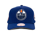 Kappe Mitchell & Ness - Edmonton Oilers - Double Clutch Pro Snapback - Navy