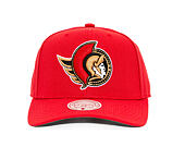 Kappe Mitchell & Ness - Ottawa Senators - Team Ground 2.0 Pro Snapback - Red