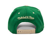 Kappe Mitchell & Ness - NBA Team Arch Snapback - Milwaukee Bucks - Green / Beige