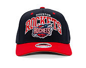Kappe Mitchell & Ness - NBA Team Arch Snapback - Houston Rockets - Navy / Red