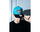Kappe Mitchell & Ness - NBA Team Arch Snapback - Detroit Pistons - Teal / Black