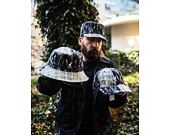 Kappe Kangol - TRENDS PACK - Denim Mashup Army Cap - Black Topstitch