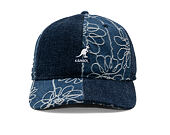 Kappe Kangol - TRENDS PACK - Denim Mashup Baseball - Medium Blue Floral