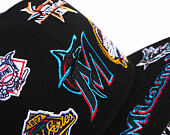 Kappe New Era - MLB All Over Logo 59FIFTY - Miami Marlins - Team Color