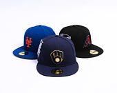 Kappe New Era - MLB Hidden Hit 59FIFTY - Milwaukee Brewers - Team Color
