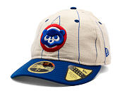 Kappe New Era - MLB Retro Linen Pinstripe 59FIFTY Retro Crown - Chicago Cubs - Team Color