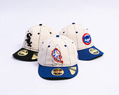 Kappe New Era - MLB Retro Linen Pinstripe 59FIFTY Retro Crown - NY Mets - Team Color