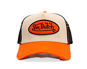 Kappe Von Dutch - Trucker - Classic Logo Orange/Green