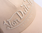 Kappe Von Dutch - Trucker - Originals Logo Beige