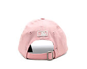 Kinder Kappe New Era - MLB Linen 9FORTY M-CROWN - LA Dodgers - Pink Rouge / White