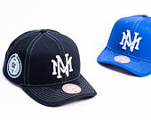 Kappe Mitchell & Ness  - Branded Baseline -Pro Crown Snapback - Navy