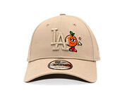 Kappe New Era - MLB Tonal Icon 9FORTY - LA Dodgers - Camel