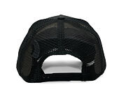 Kappe New Era - NBA Outline 9FORTY A-Frame Trucker - Chicago Bulls - Steel / White