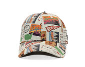 Kinder Kappe New Era - Branded Location Print 9FORTY - Stone