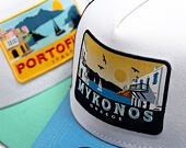 Kappe New Era - Branded Location Patch 9FORTY A-Frame Trucker - Blue