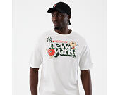 T-Shirt New Era - MLB Icon Graphic Tee - NY Yankees - White