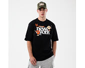 T-Shirt New Era - MLB Icon Graphic Tee - NY Mets - Black