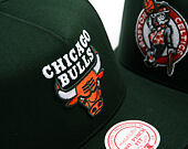 Kappe Mitchell & Ness - NBA - Emerald Slam - Chicago Bulls - Green/Orange
