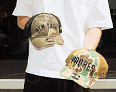 Kappe New Era - MLB Wordmark Camo 9FORTY M-CROWN - San Diego Padres - Wheat