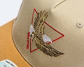 Kappe Brixton - Opal C Np Mp Snapback - Sand/Dark Khaki