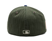 Kappe New Era - MLB Three Looms "American Herringbone" 59FIFTY - LA Dodgers - Team Color