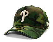 Kappe New Era - MLB Ripstop Camo 59FORTY - Philadelphia Phillies - Woodland Camo