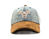 Kappe Mitchell & Ness - Den Suede Strapback - NBA - Chicago Bulls - Blue