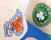 Kappe Mitchell & Ness - Off Tilted - NBA - New York Knicks - Off White