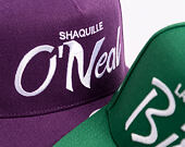 Kappe Mitchell & Ness - Player Script Hwc - NBA - Los Angeles Lakers - Shaquille O'Neal - Purple_Whi