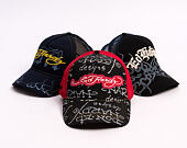 Kappe Ed Hardy - Don Denim 5 Panel Trucker Cap