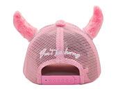 Kappe Reflection Luxury Horny Cap - Pink Horns