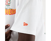 T-Shirt New Era - Branded Food Character Oversized Tee - White