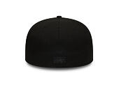 Kappe New Era - MLB Black on Black 59FIFTY - Atlanta Braves - Black