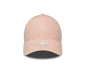 Damen Kappe New Era - MLB Winter Borg Teddy 9FORTY M-CROWN - NY Yankees - Blush Pink
