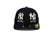 Kappe New Era - MLB IMAGE DROP All-Over 59FIFTY Low Profile - NY Yankees - Navy