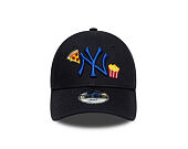 Kinder Kappe New Era - MLB Food Icon 9FORTY - NY Yankees - Navy / Blue